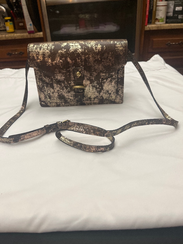 Nwt Patricia Nash Specialty Cassano Leather Bag.
